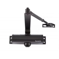 Доводчик двери Falcon Eye FE-B4W серебристый, 4 класс, верхнее крепление, вес двери от 65 до 85кг