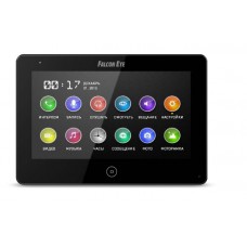 Комплект видеодомофона Falcon Eye FE-70 CAPELLA DVR  (Black) +AVC-305 Activision,цветной экран 7 дюймов