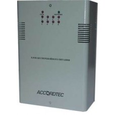 Источник вторичного электропитания резервированный 6А/12В ББП-60 v.8"AccordTec"