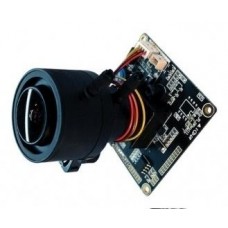 Видеокамера модульная   1/3"  960H CCD с вариофокальным объектив 4-9мм