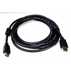 Шнур штекер HDMI - штекер HDMI GOLD с фильтром 1,5м