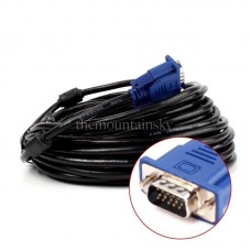 Шнур VGA plug - VGA plug 3М (с ферритами)